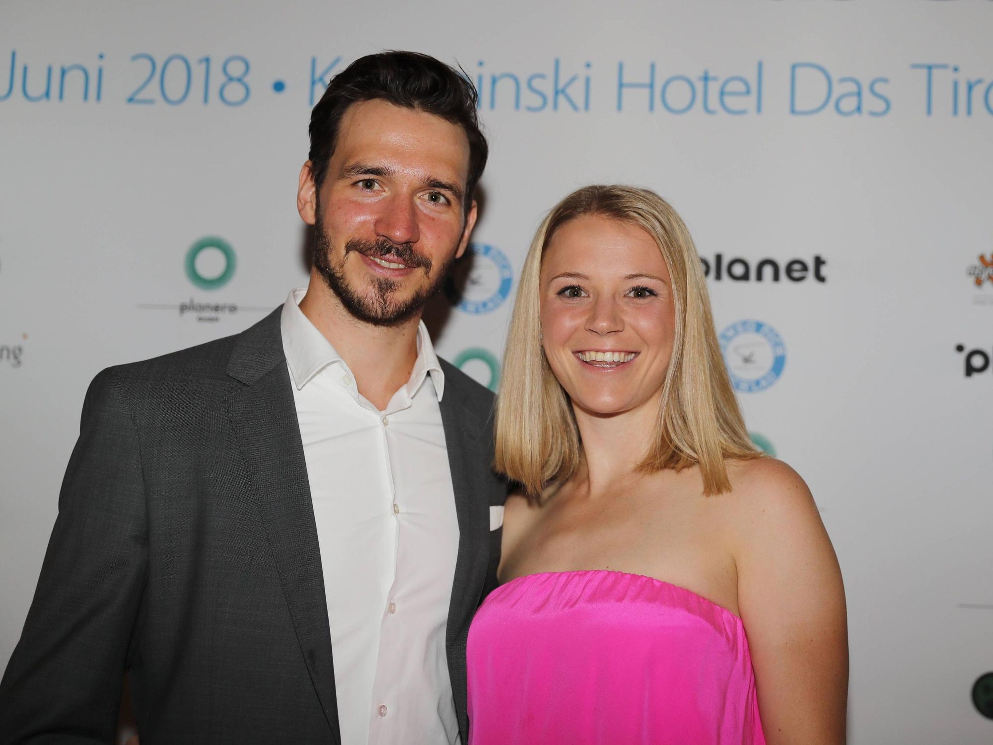 Felix Neureuther mit Ehefrau Miriam Neureuther.