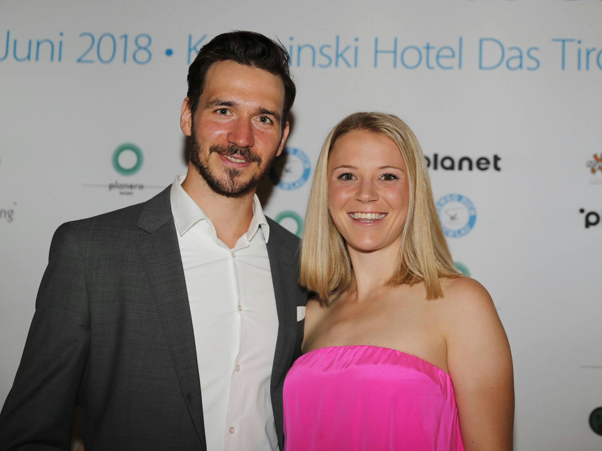 Felix Neureuther mit Ehefrau Miriam Neureuther.