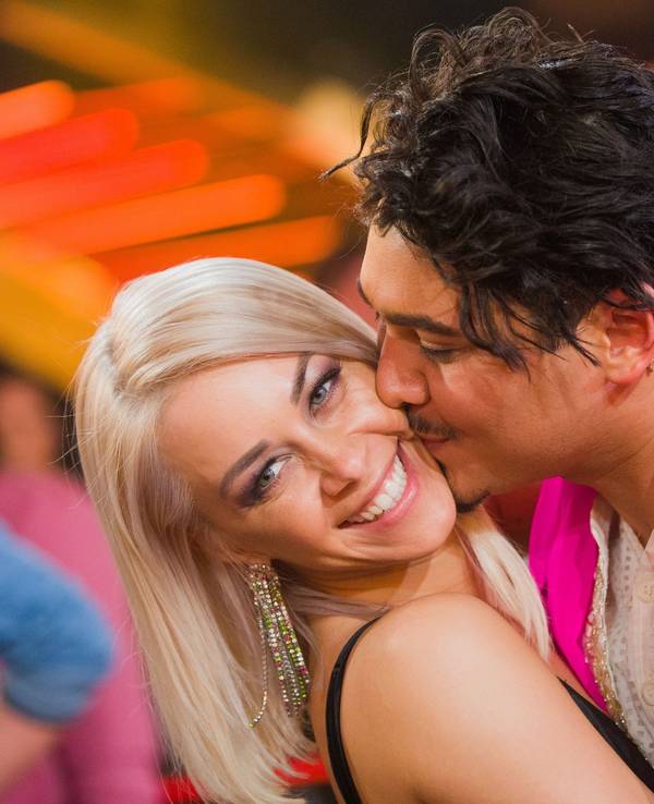 Oana Nechiti und Partner Erich Klann 2018 bei „Let's Dance“.