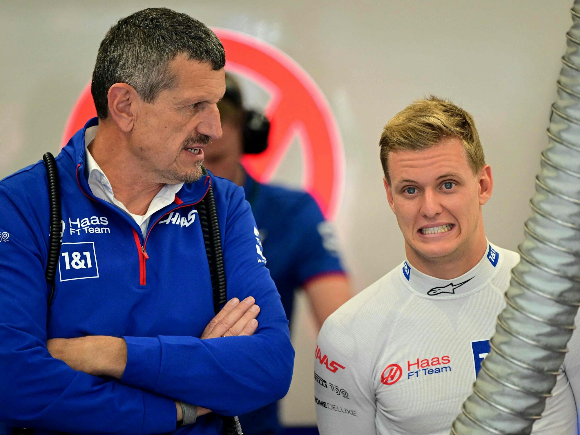 Formel 1 bei Haas: Mick Schumacher (r) und Günther Steiner