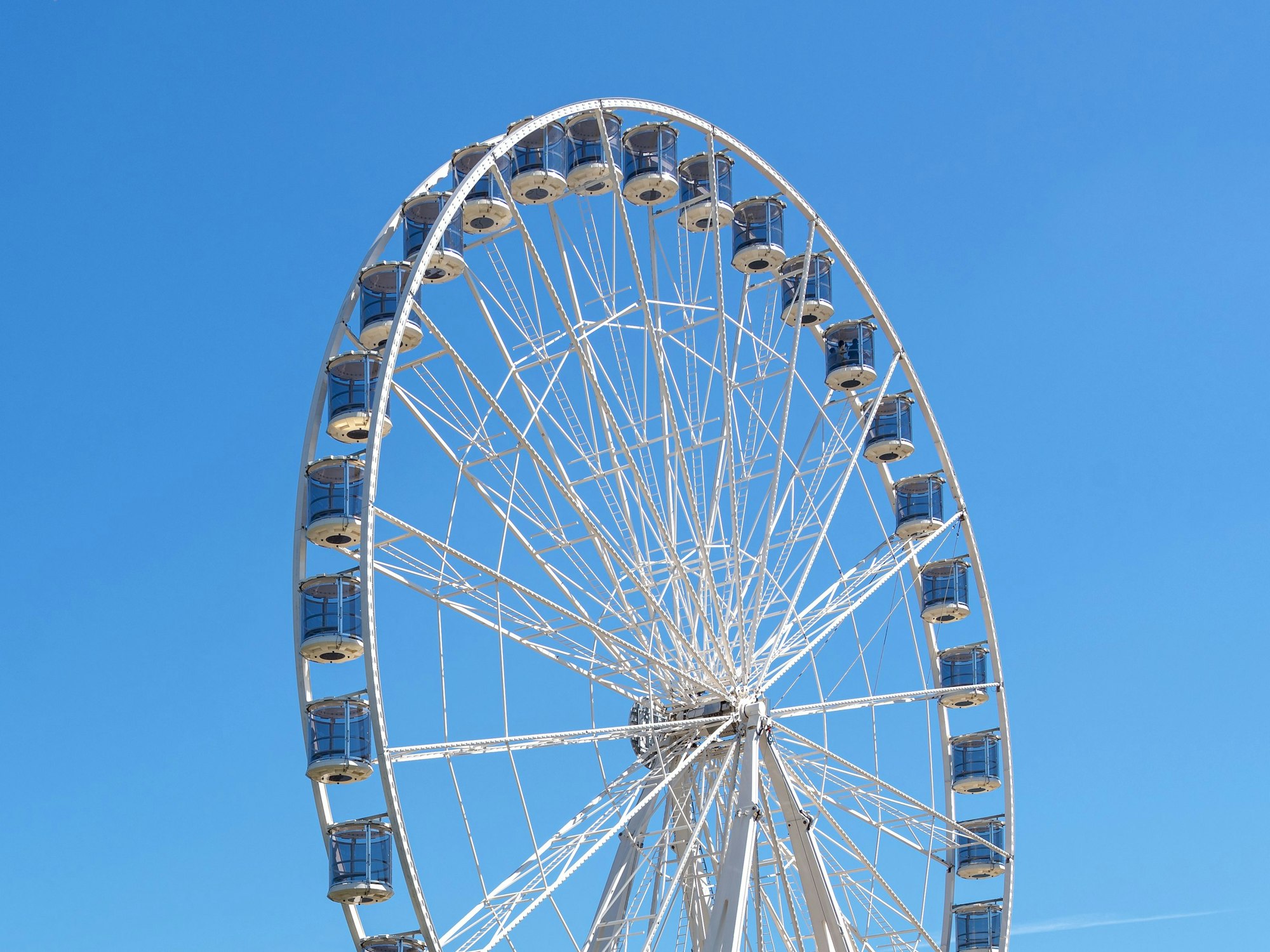 Das Riesenrad am Kölner Zoo.