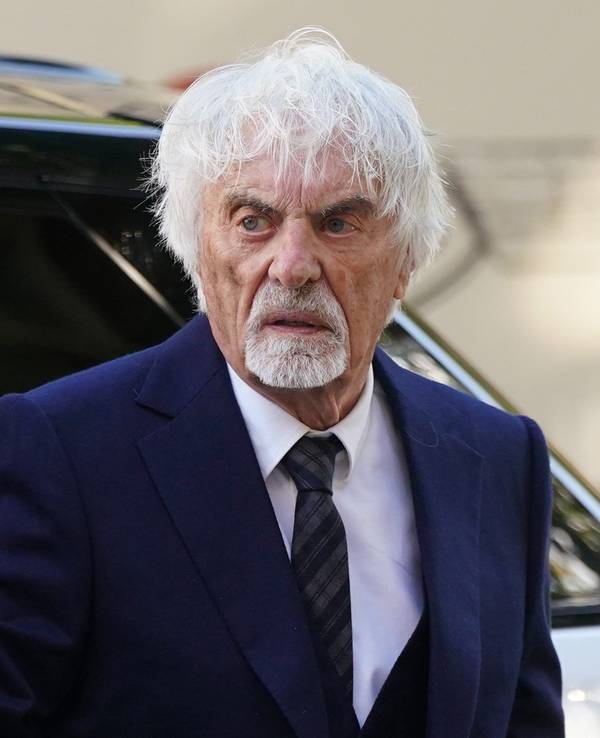 Der ehemalige Formel-1-Chef Bernie Ecclestone bei seiner Ankunft vor dem Westminster Magistrates Court.