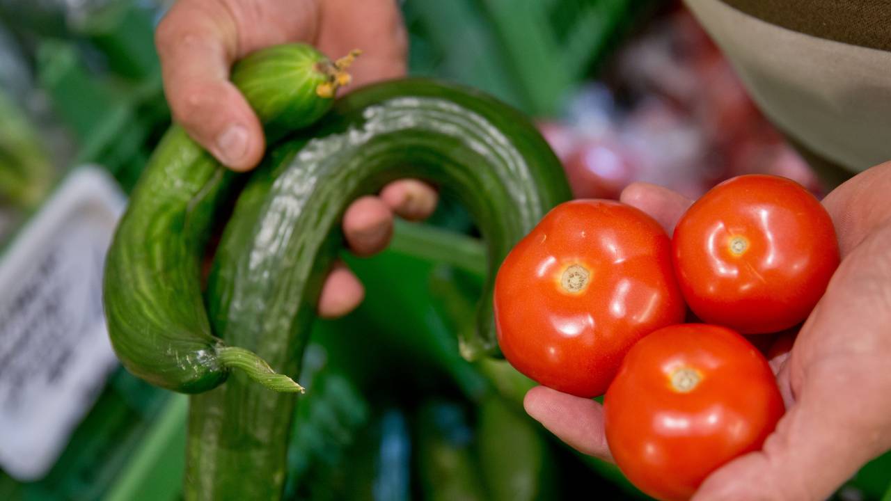 Eine Person, hier im Juni 2015, hält Gurken und Tomaten in der Hand. Die Preise für Gemüse explodieren gerade. Doch die Preissteigerungen haben einen bestimmten Grund.