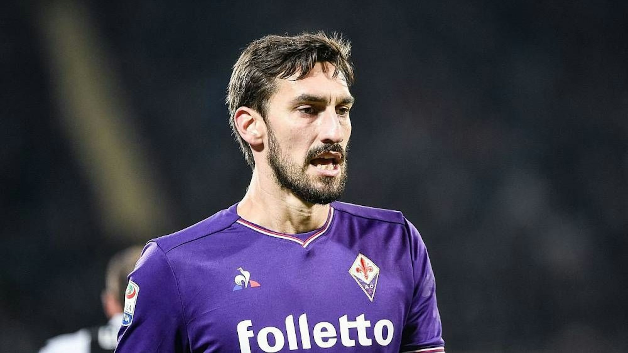 Davide Astori im Trikot des AC Florenz
