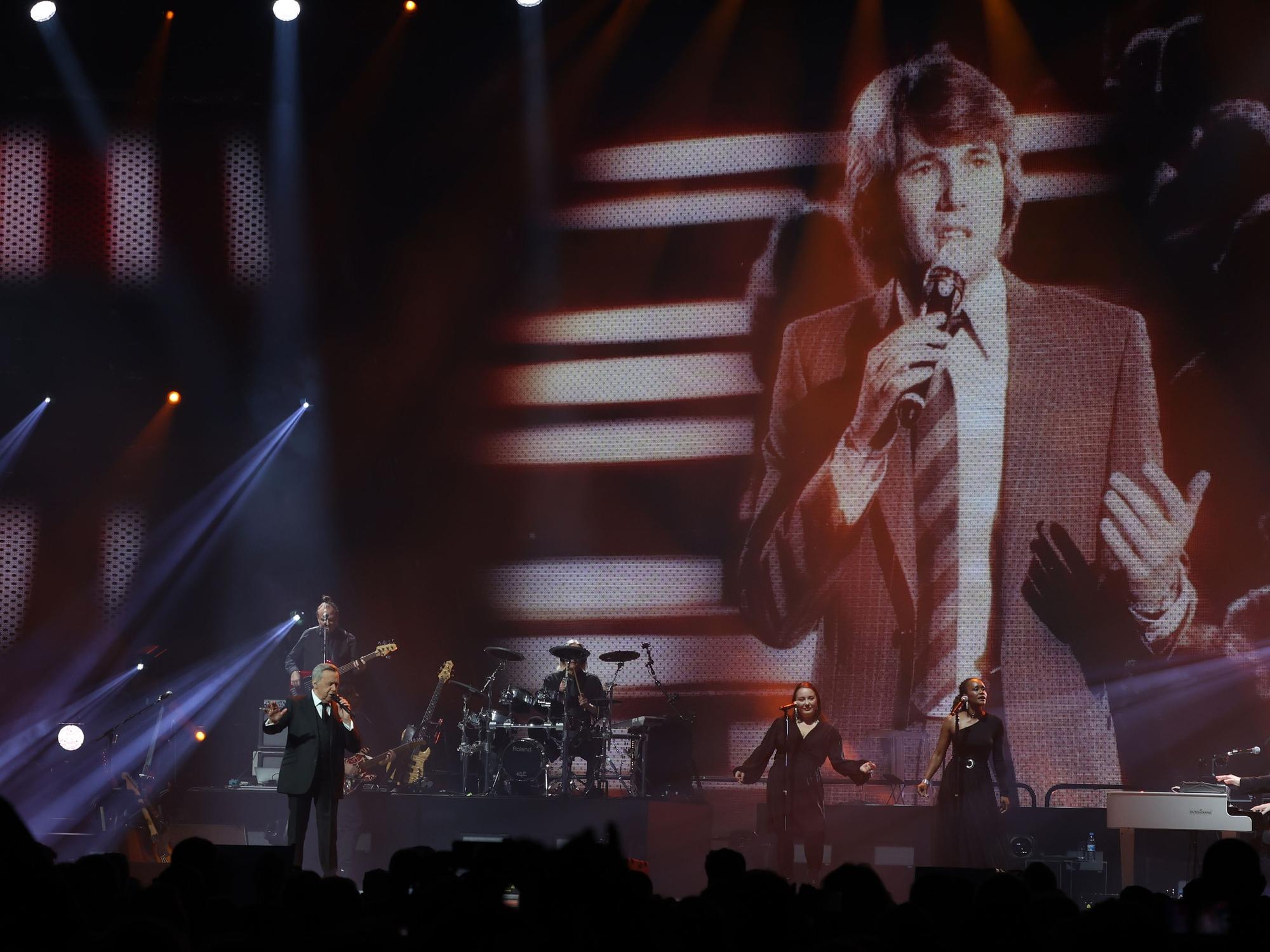 Konzert von Roland Kaiser in der Lanxess-Arena.
