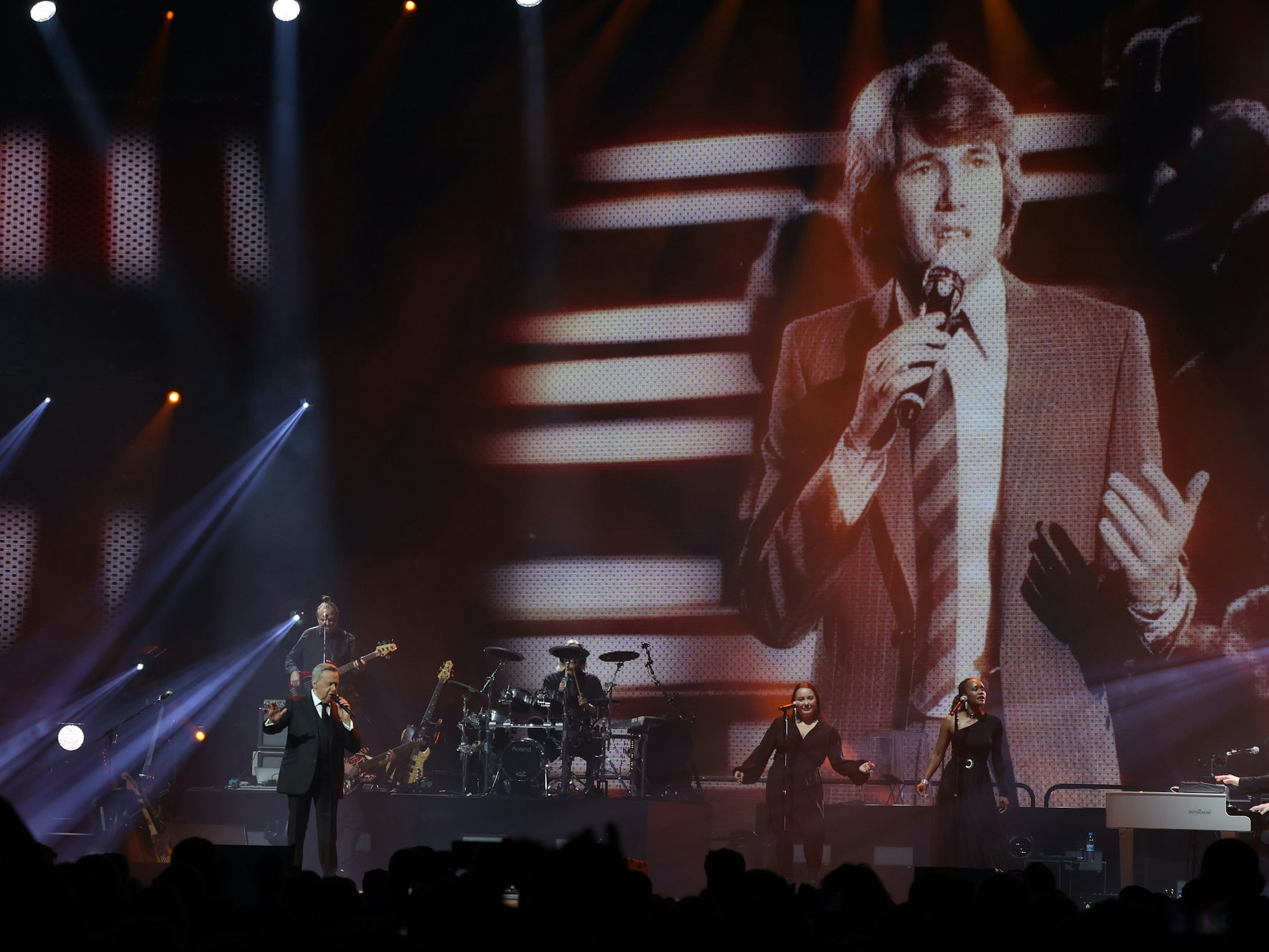 Konzert von Roland Kaiser in der Lanxess-Arena.