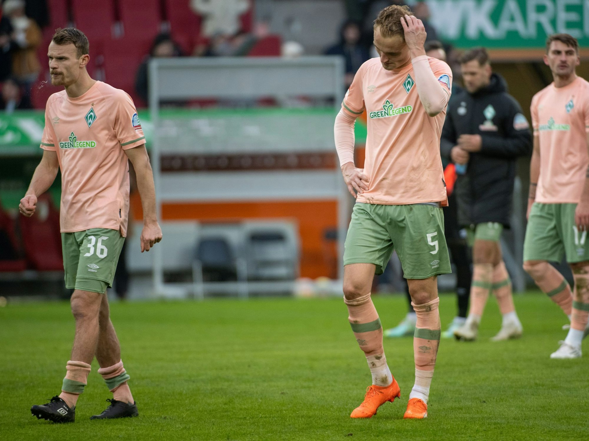 Frust bei Christian Groß (links) und Amos Pieper.