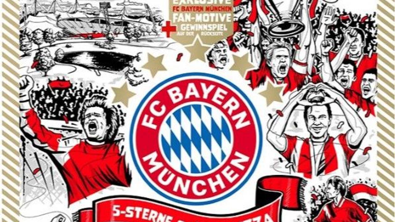 Der Pizza-Karton der Bayern-München-Pizza.