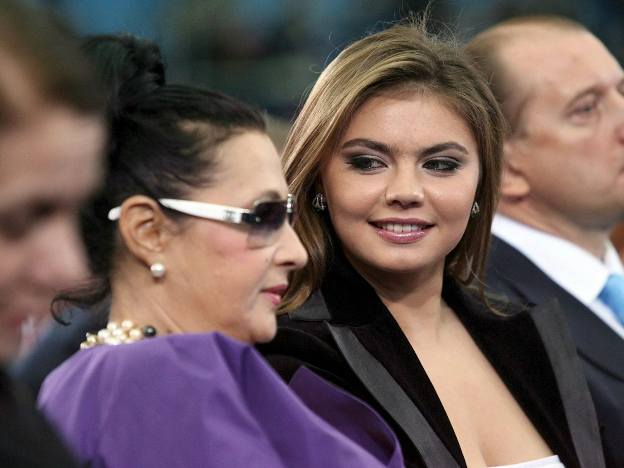 Das Archivfoto (2008) zeigt Alina Kabajewa, ehemalige Turnerin und Olympiasiegerin. Sie soll die Geliebte von Putin sein.