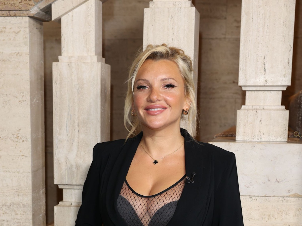 Evelyn Burdecki kommt zur Berlin Opening Night, die im Rahmen der Berlinale im Hotel Stue stattfindet.