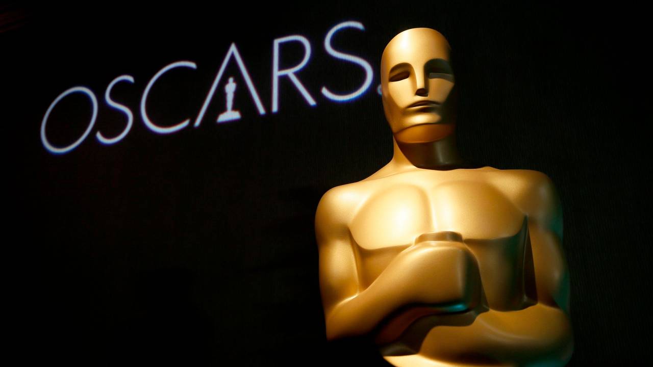 Die goldene Oscar-Statue in Beverly Hills, Los Angeles.