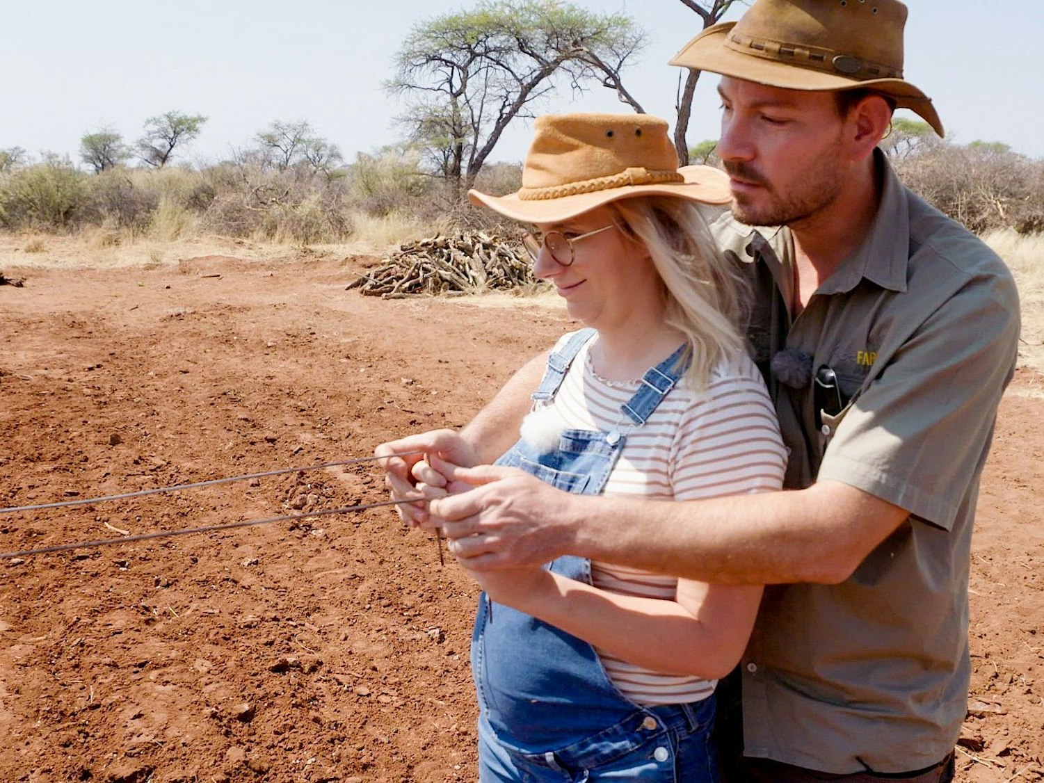 Gerald und Anna Heiser in ihrer neuen Heimat Afrika.