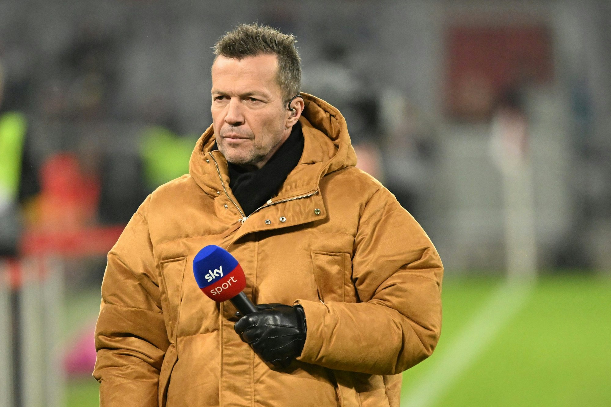 Lothar Matthäus als Sky Experte am Spielfeldrand bei der Partie Bayern München gegen Eintracht Frankfurt am 18. Spieltag am 28.01.2023