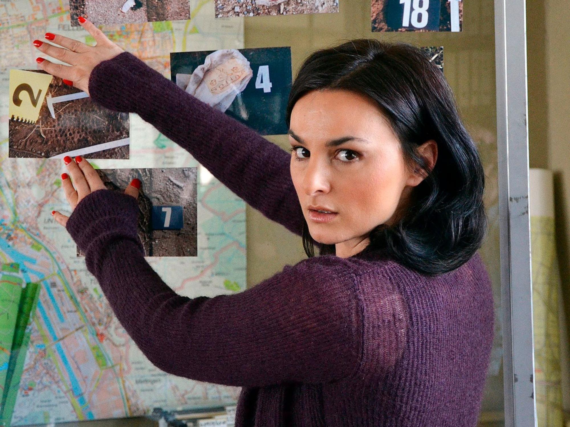 Die Schauspielerin Mimi Fiedler in der Rolle der Kriminaltechnikerin Nika Banovic im Stuttgarter Tatort. Zehn Jahre lang unterstützte sie die Ermittler Lannert und Bootz bei der Jagd nach Verbrechern.
