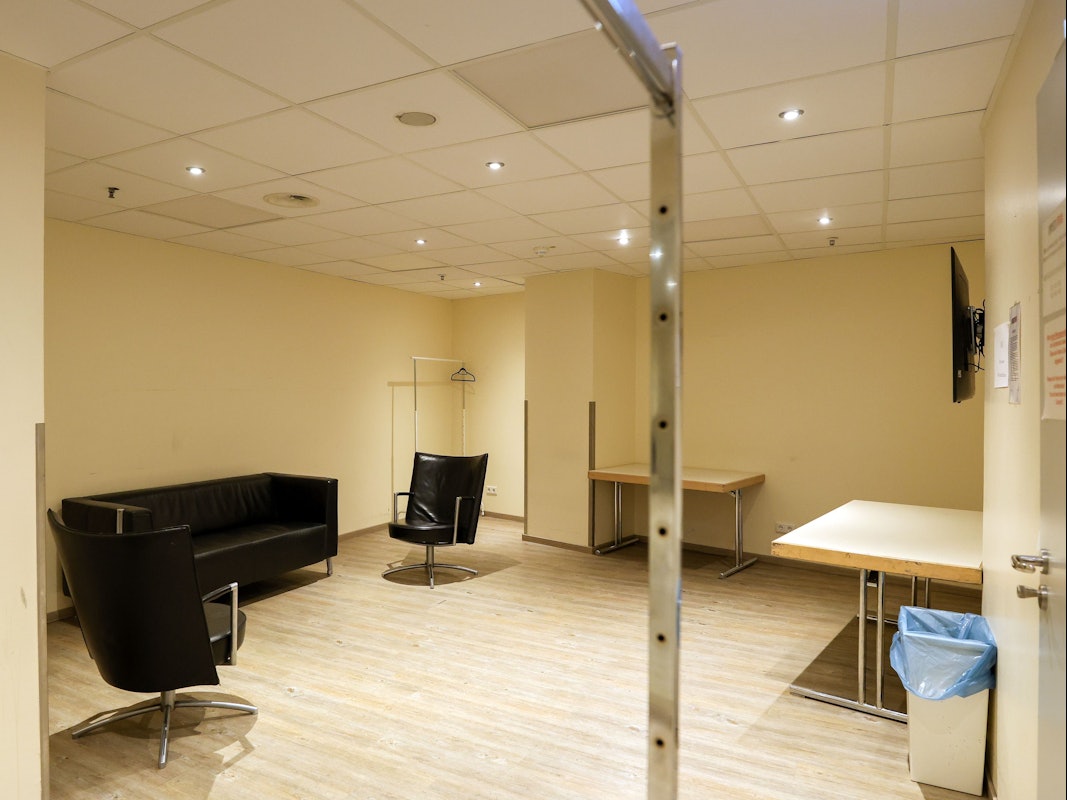 Hinter den Kulissen der Lanxess-Arena.