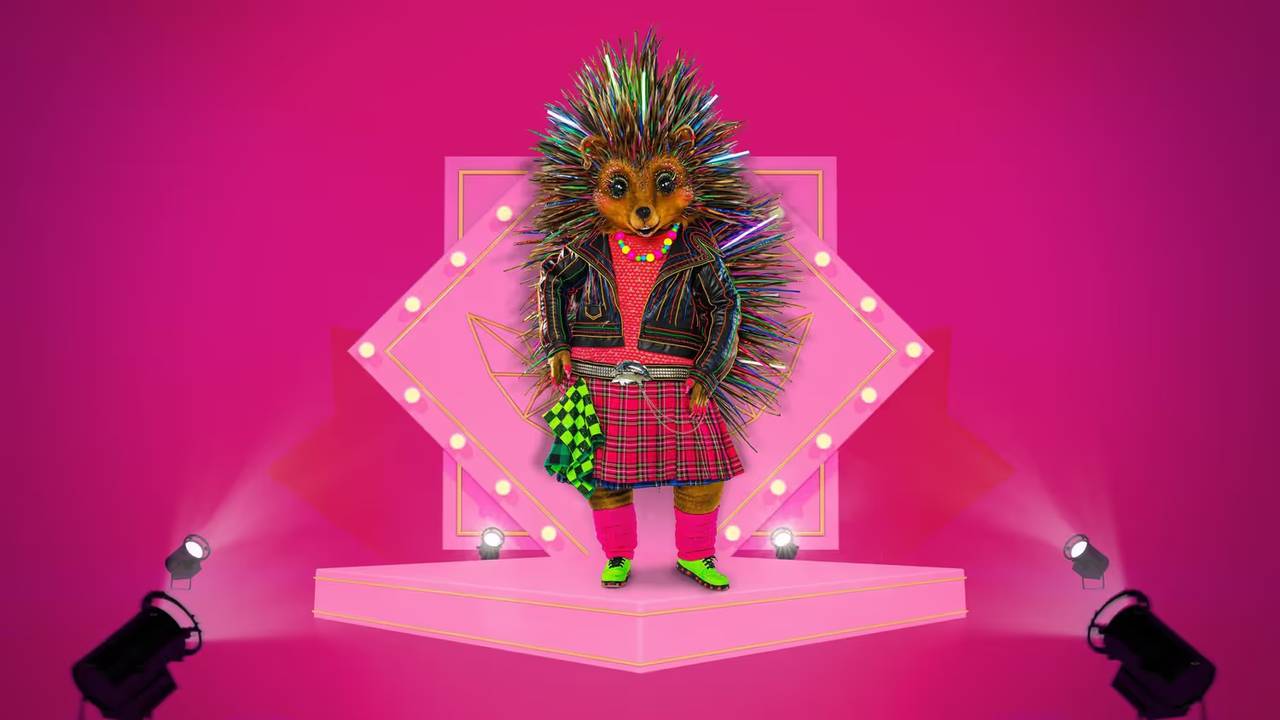 Das Igel-Kostüm von „The Masked Singer“ 2023.