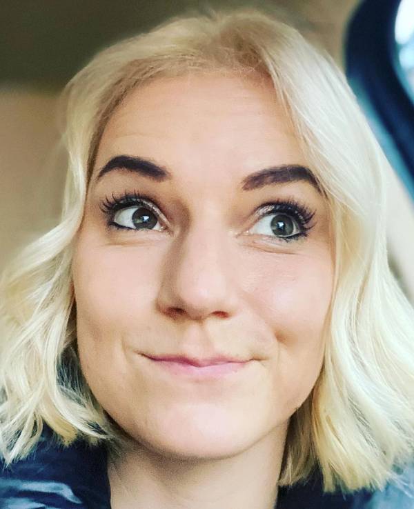 Louisa Noack auf einem Instagram-Selfie.