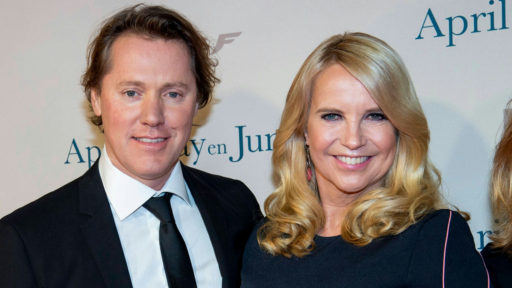Linda de Mol, hier gemeinsam mit Ex-Partner Jeroen Rietbergen im Januar 2022