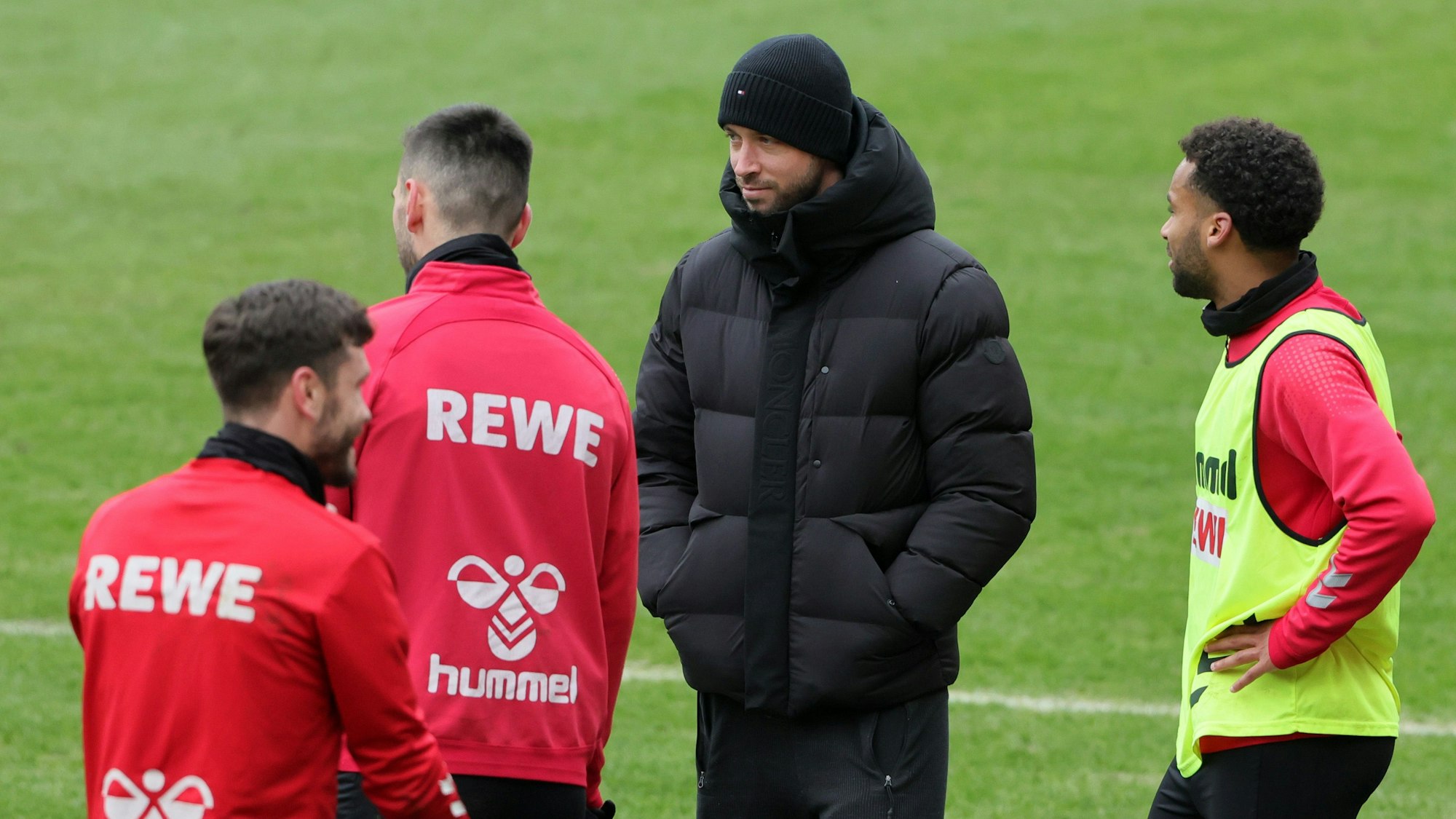 Mark Uth ist zu Gast beim Training des 1. FC Köln.