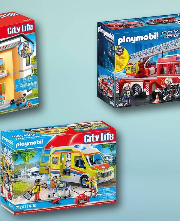 Drei verschiedene Playmobil Pakete von der Themenwelt Playmobil City Life und City Action