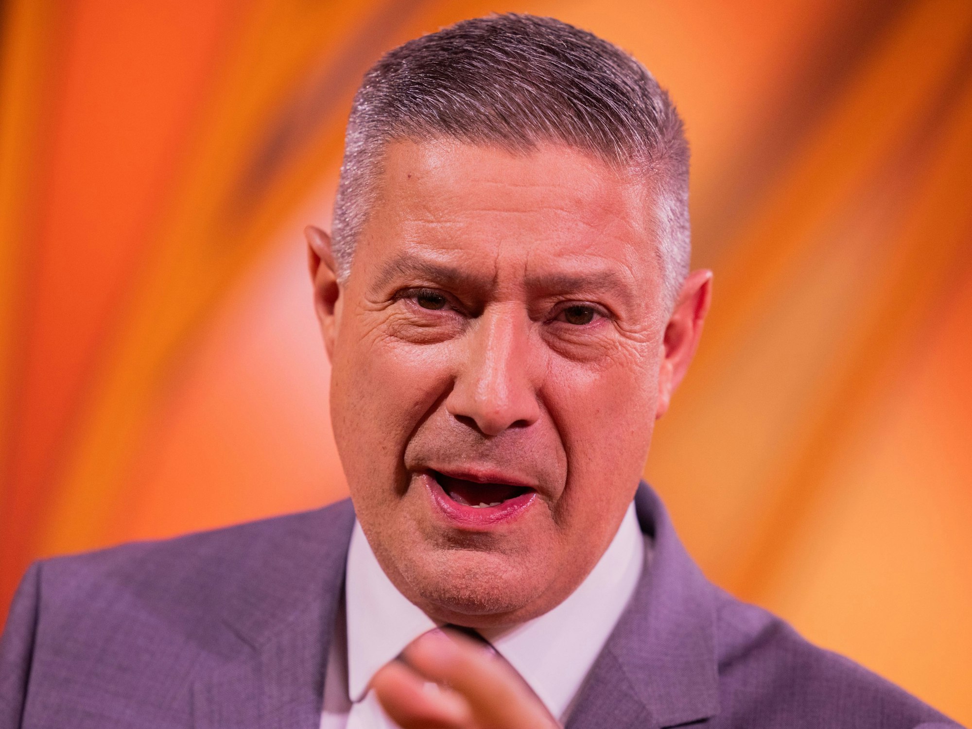 Joachim Llambi, Jurymitglied, steht nach der RTL-Tanzshow „Let's Dance“ im Coloneum