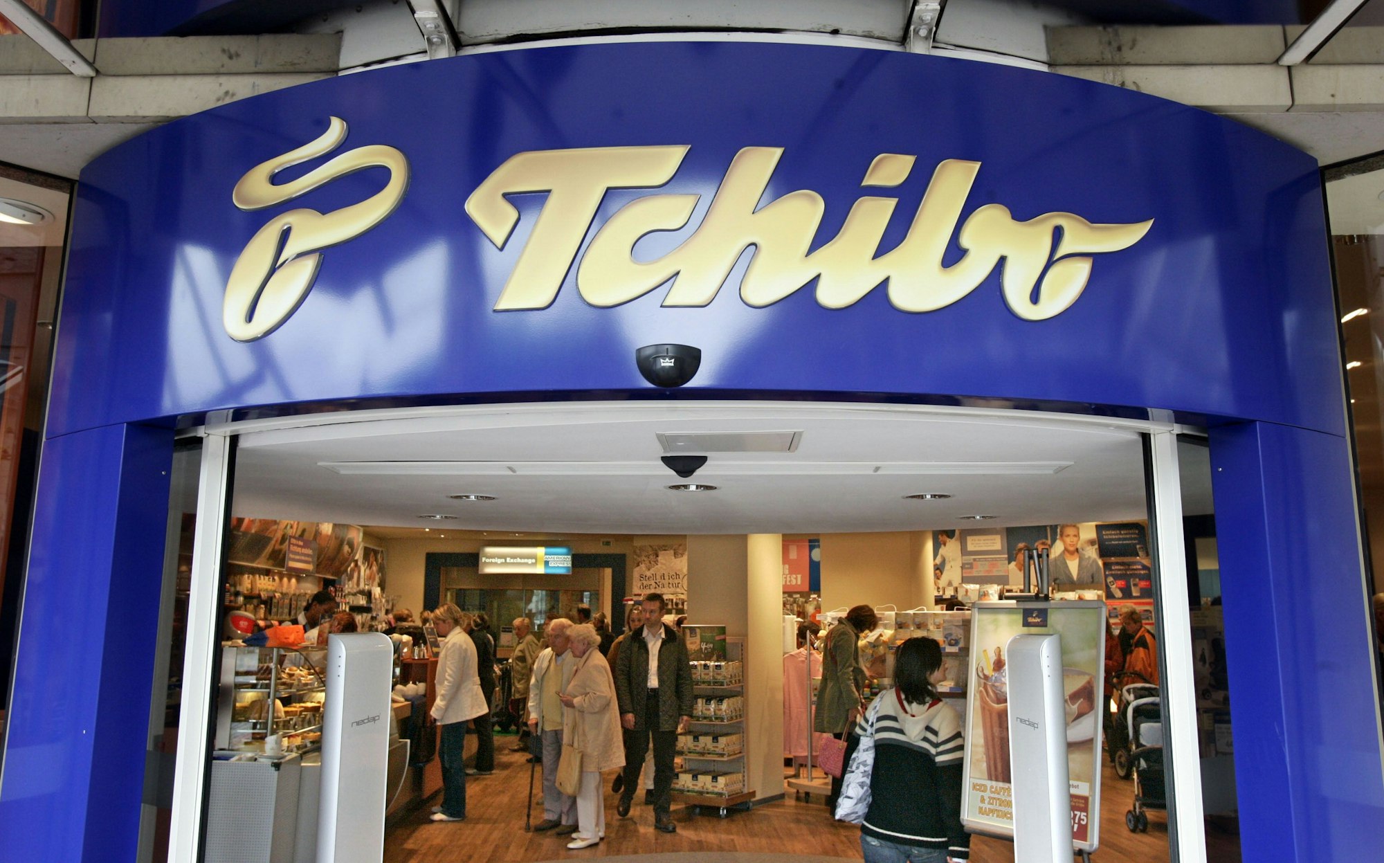 Tchibo Filial-Eingang