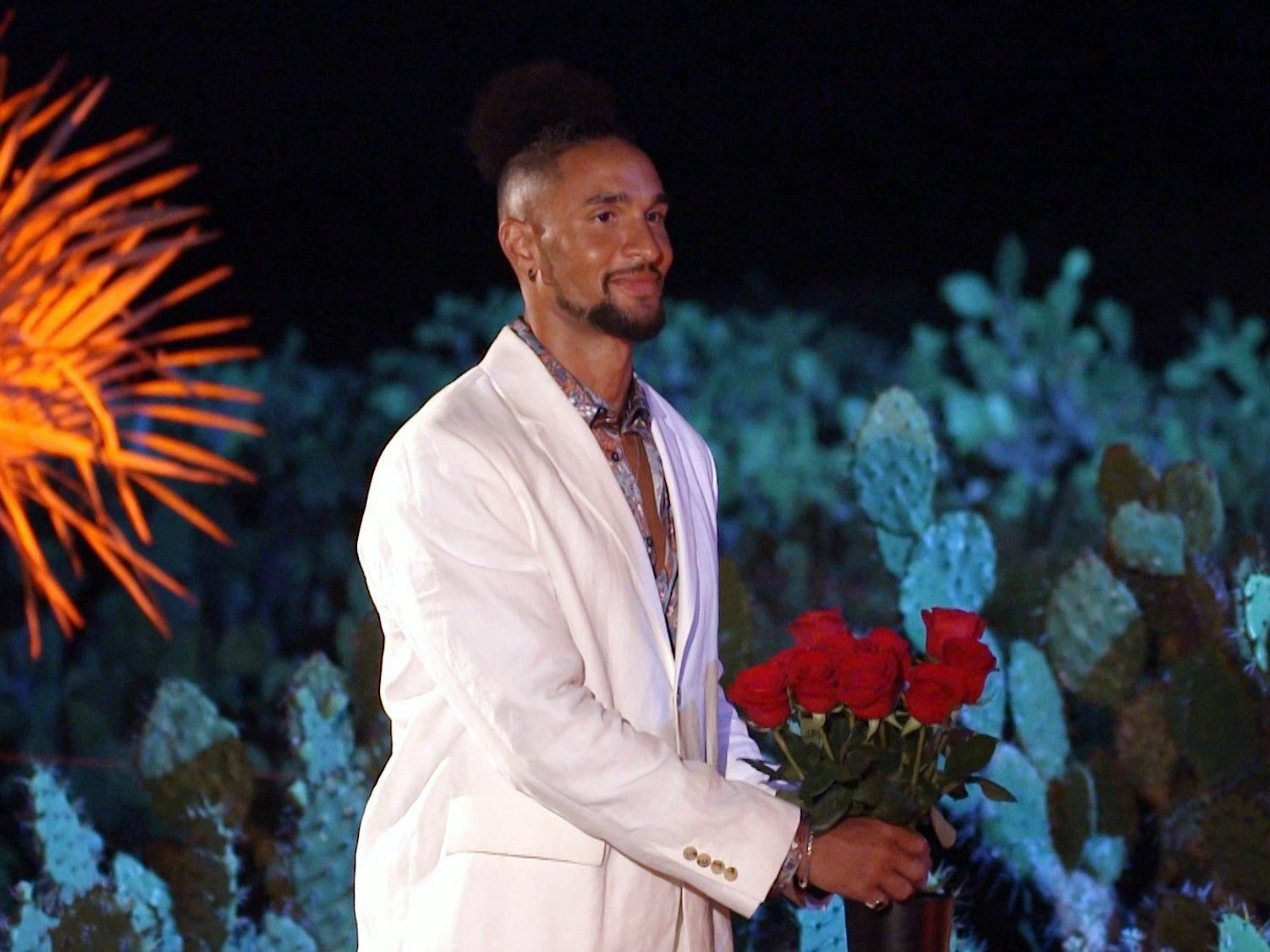 David Jackson in der vierten Nacht der Rosen bei „Der Bachelor“ 2023.