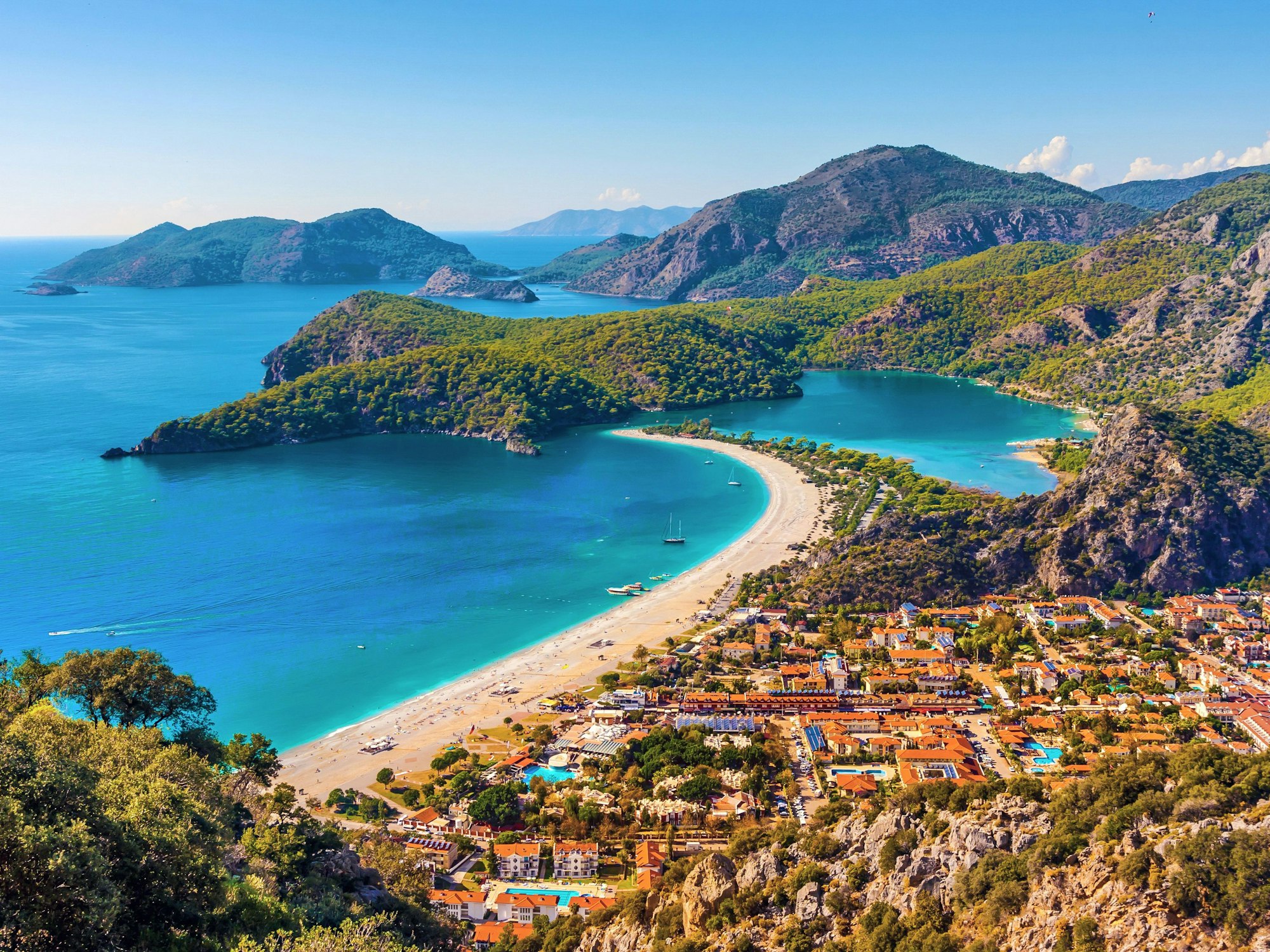 Oludeniz Strand in der Türkei.