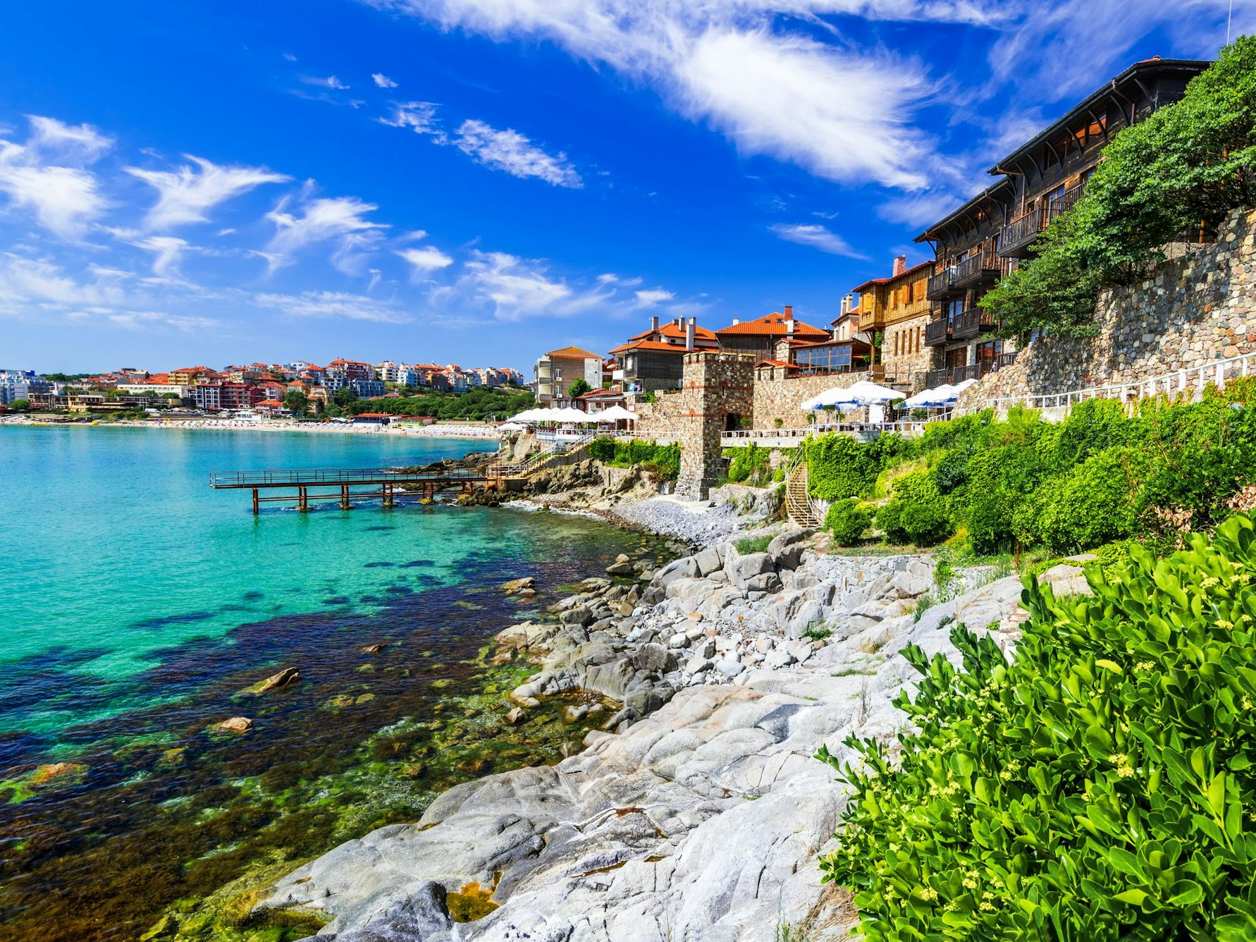 Sozopol in Bulgarien.