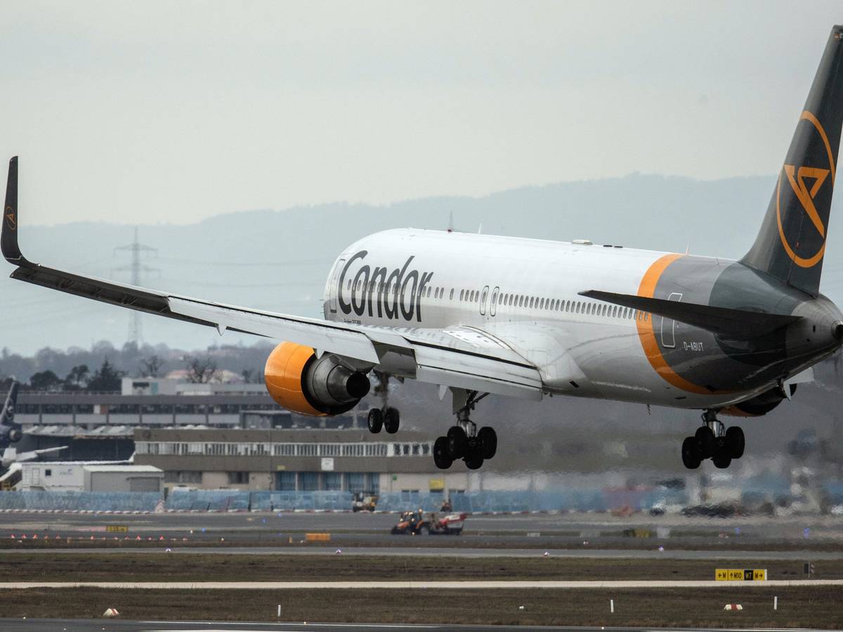 Ein Condor-Flugzeug.