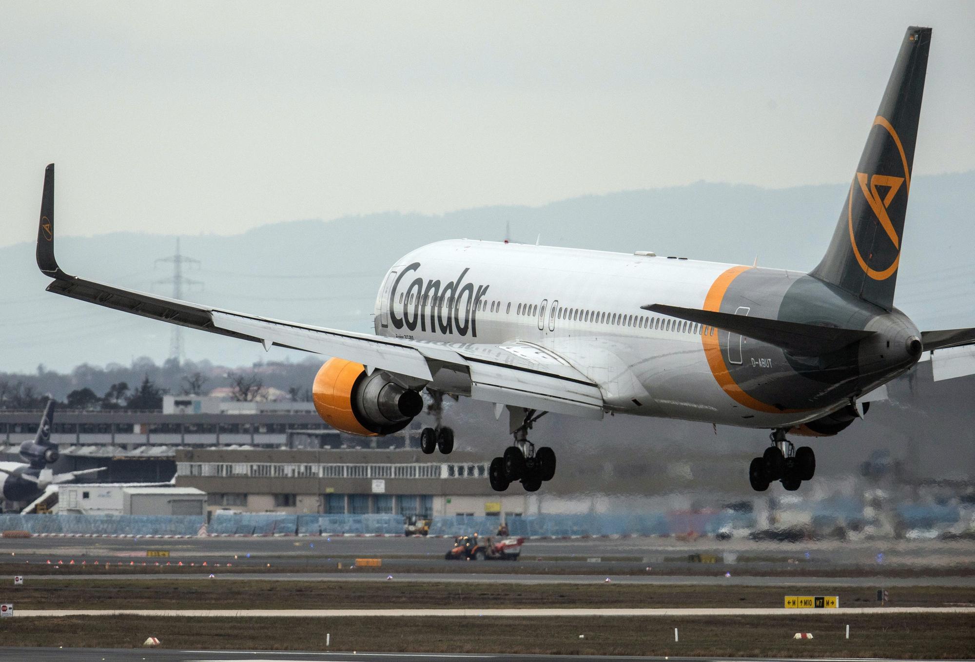 Ein Condor-Flugzeug.