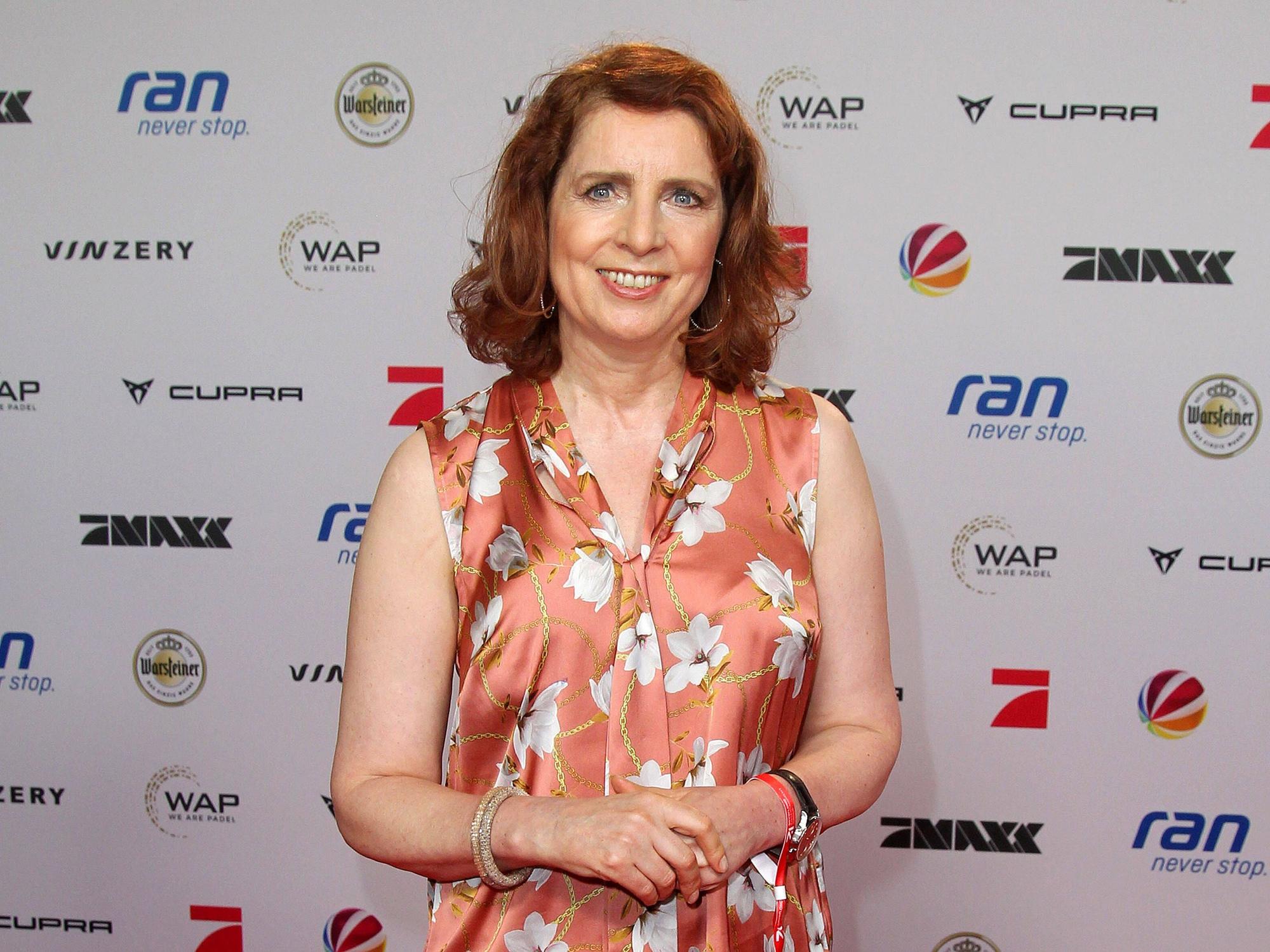 Monica Lierhaus beim 30 Jahre ran Sat.1/ Seven One Entertainment Event in Hamburg.