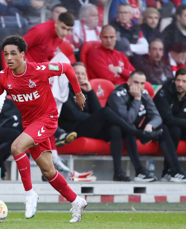 Tidiane Toure sprintet beim Mucki-Banach-Spiel.