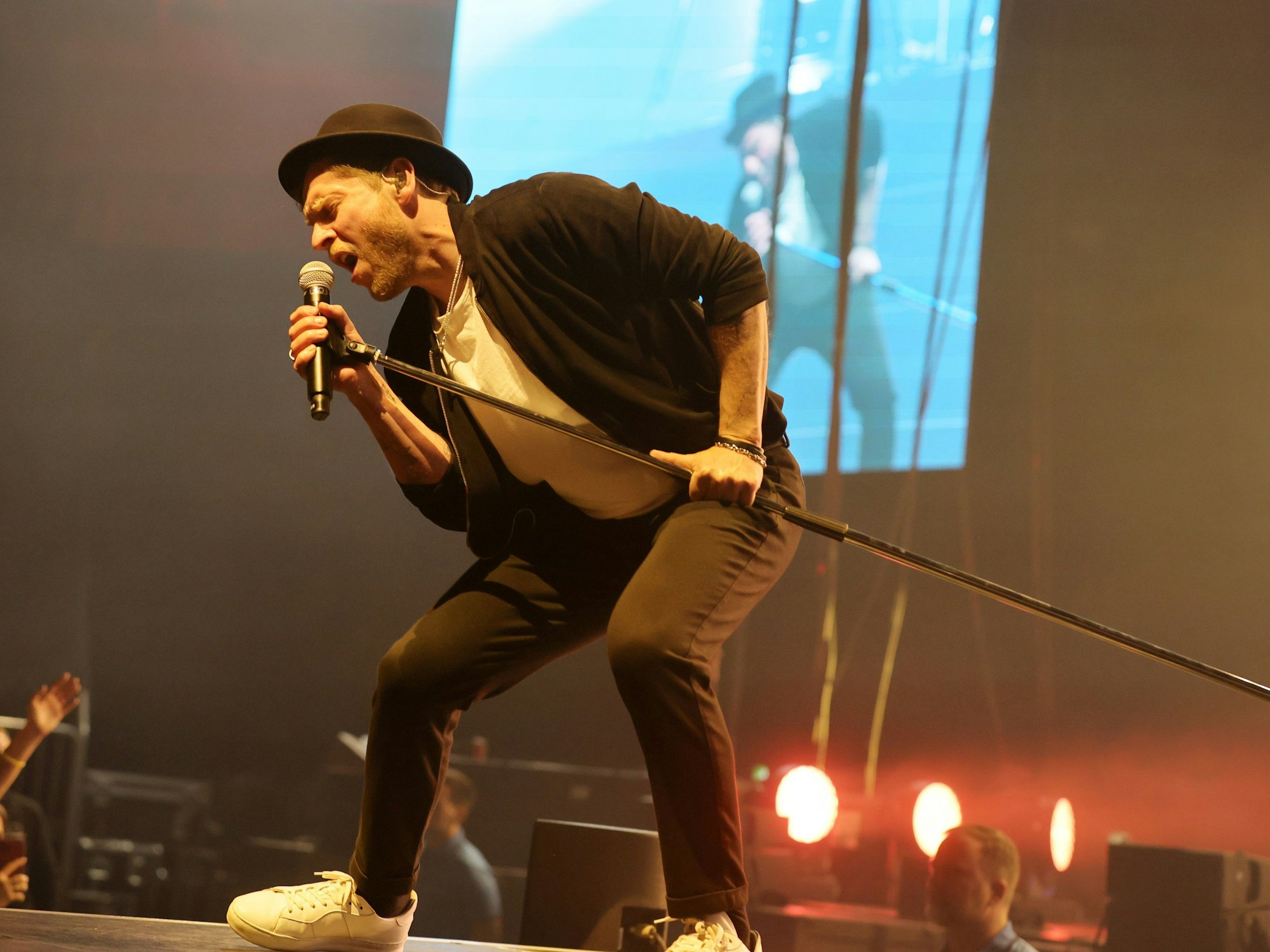Johannes Oerding bei seinem Konzert in Köln.