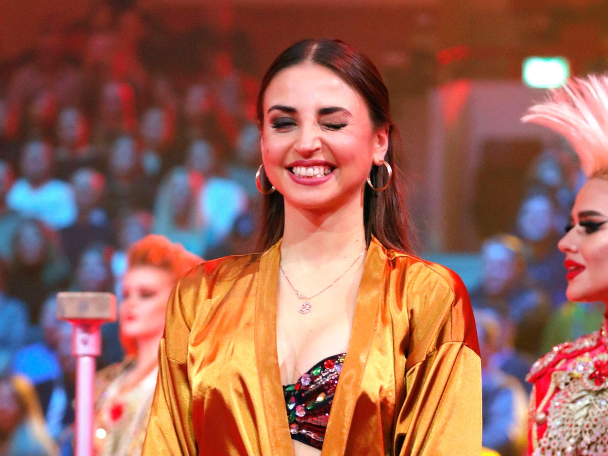 Ekaterina Leonova am 8. Dezember 2022 bei der Aufzeichnung der SAT.1-Sendung „Stars in der Manege“ im Circus Krone Bau in München.