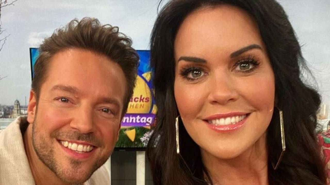 Benjamin Trampf und Martina Reuter moderierten am 26. März 2023 erstmals gemeinsam das Sat.1-„Frühstücksfernsehen“.