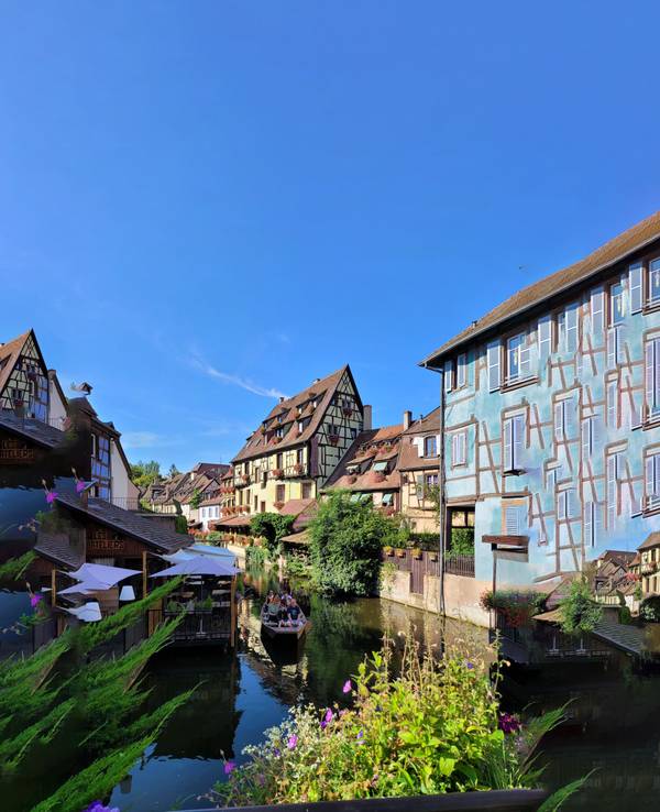 Der Stadtteil La Petite Venise in Colmar.