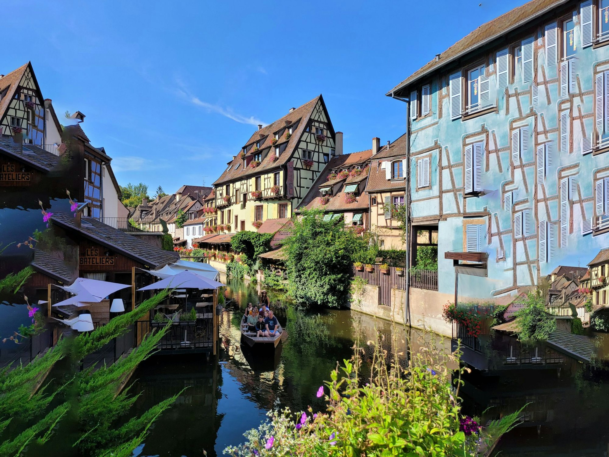 Der Stadtteil La Petite Venise in Colmar.