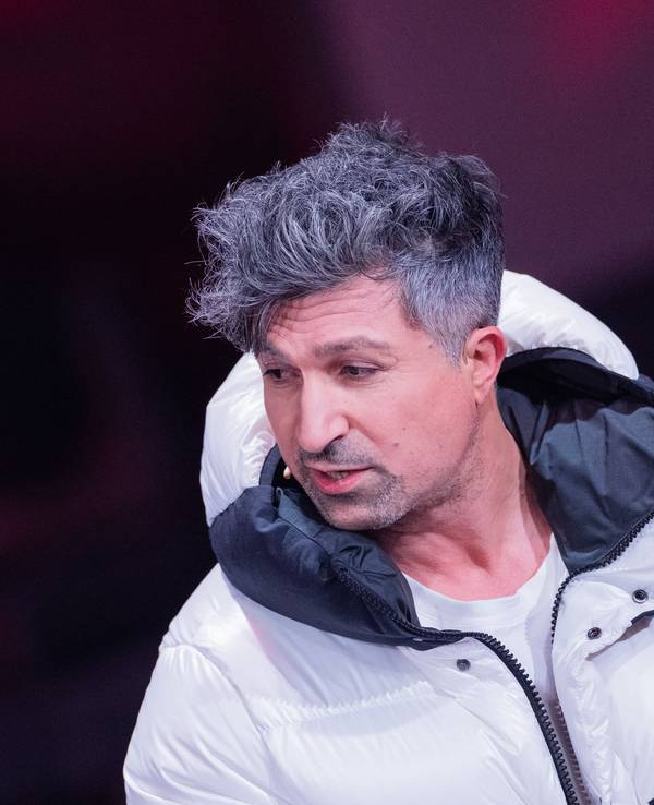 Lotto-Millionär „Chico“ während des RTL-Jahresrückblicks „Menschen, Bilder, Emotionen 2022“ im Dezember 2022 im Studio in Hürth.