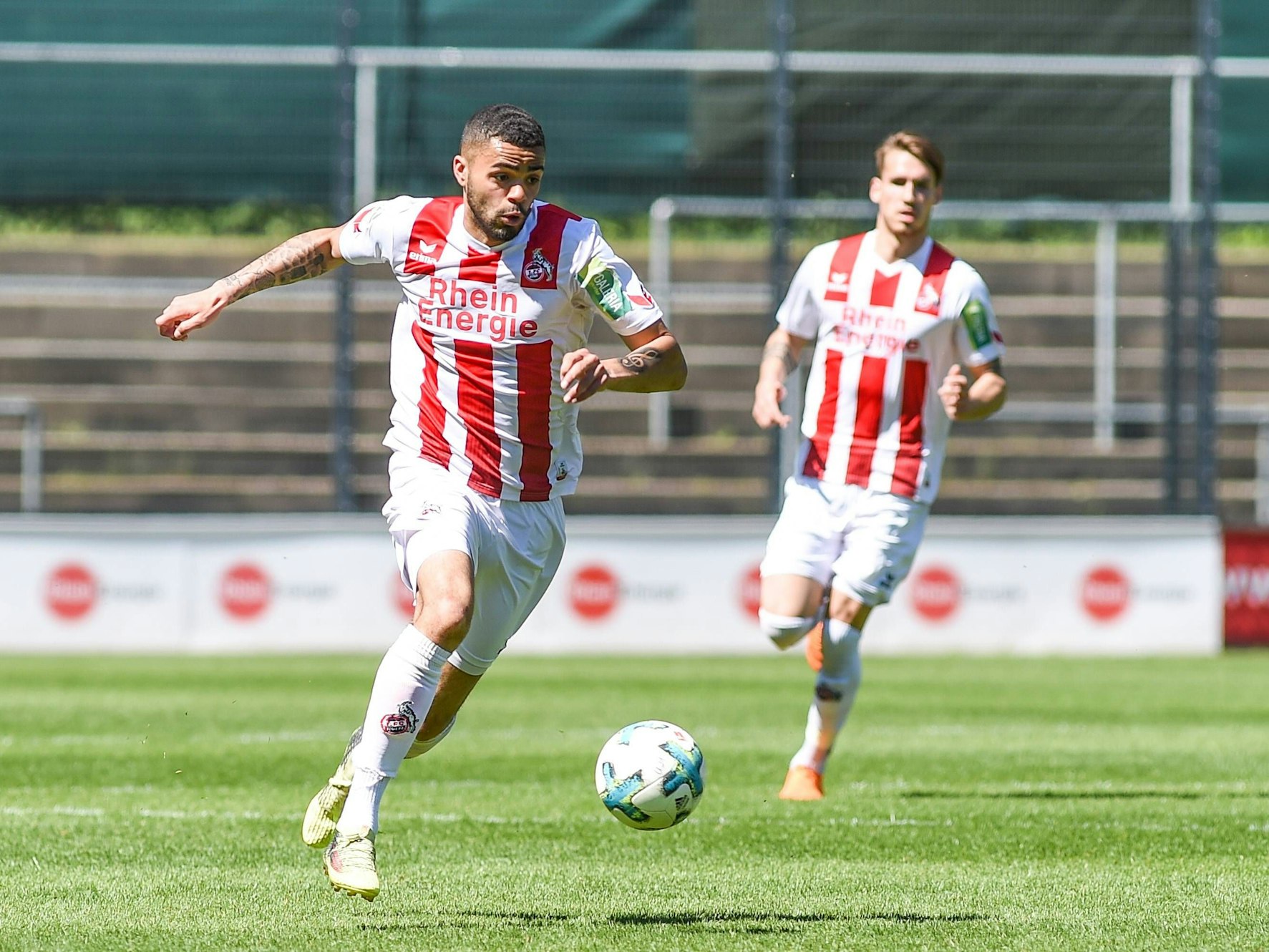 Ex-FC-Talent Stanley Ratifo im Regionalliga-Spiel gegen die Reserve von Borussia Dortmund am 5. Mai 2018.