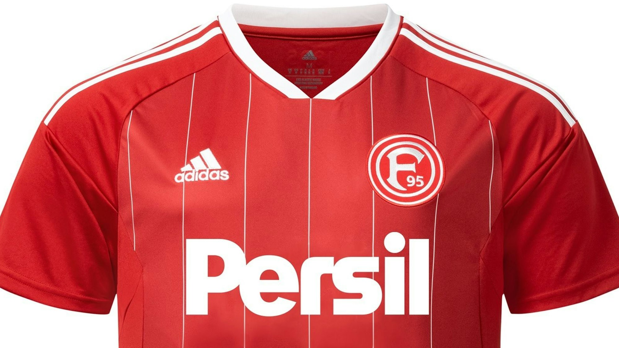 Das Heim-Trikot von Fortuna Düsseldorf mit Persil-Schriftzug.