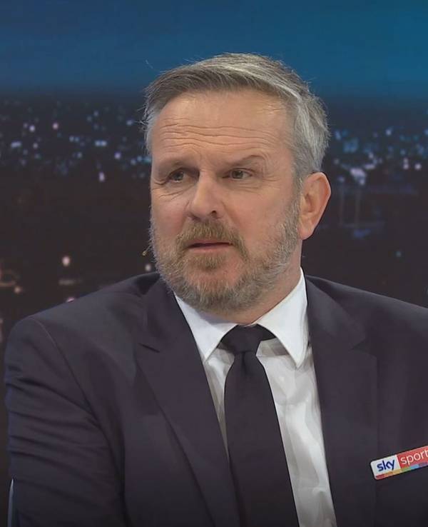 Sky-Experte Dietmar Hamann in einer Sendung des Pay-TV-Senders zur Champions League.
