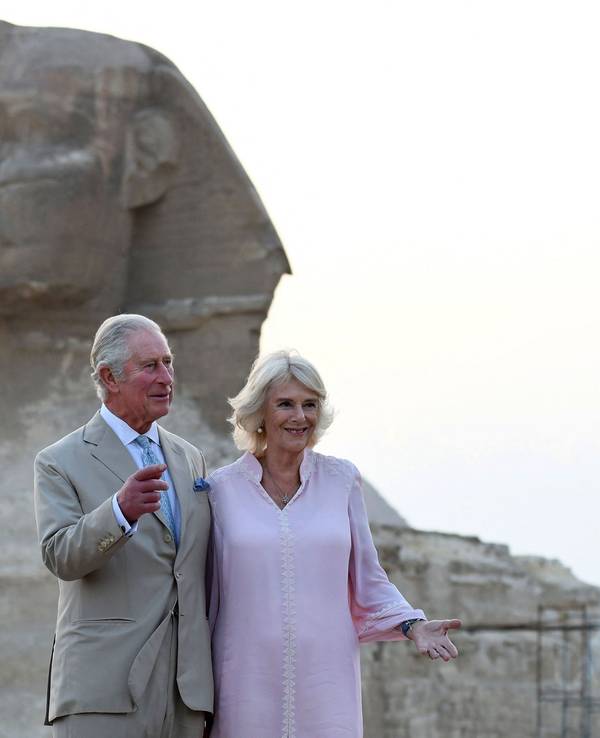 König Charles II. und Camilla 2021 in Ägypten.