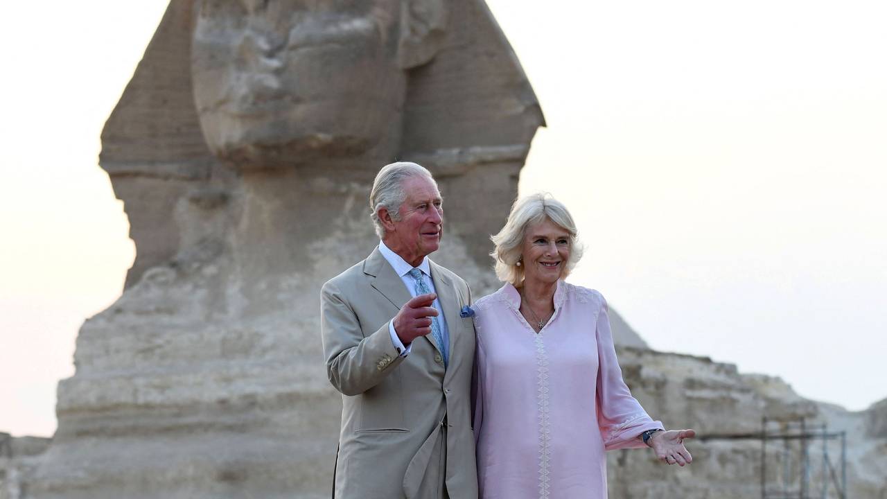König Charles II. und Camilla 2021 in Ägypten.