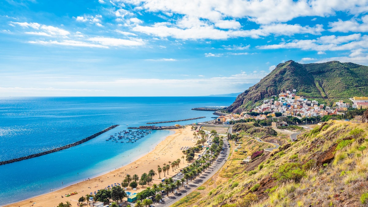 Playa de las Teresitas auf Teneriffa.