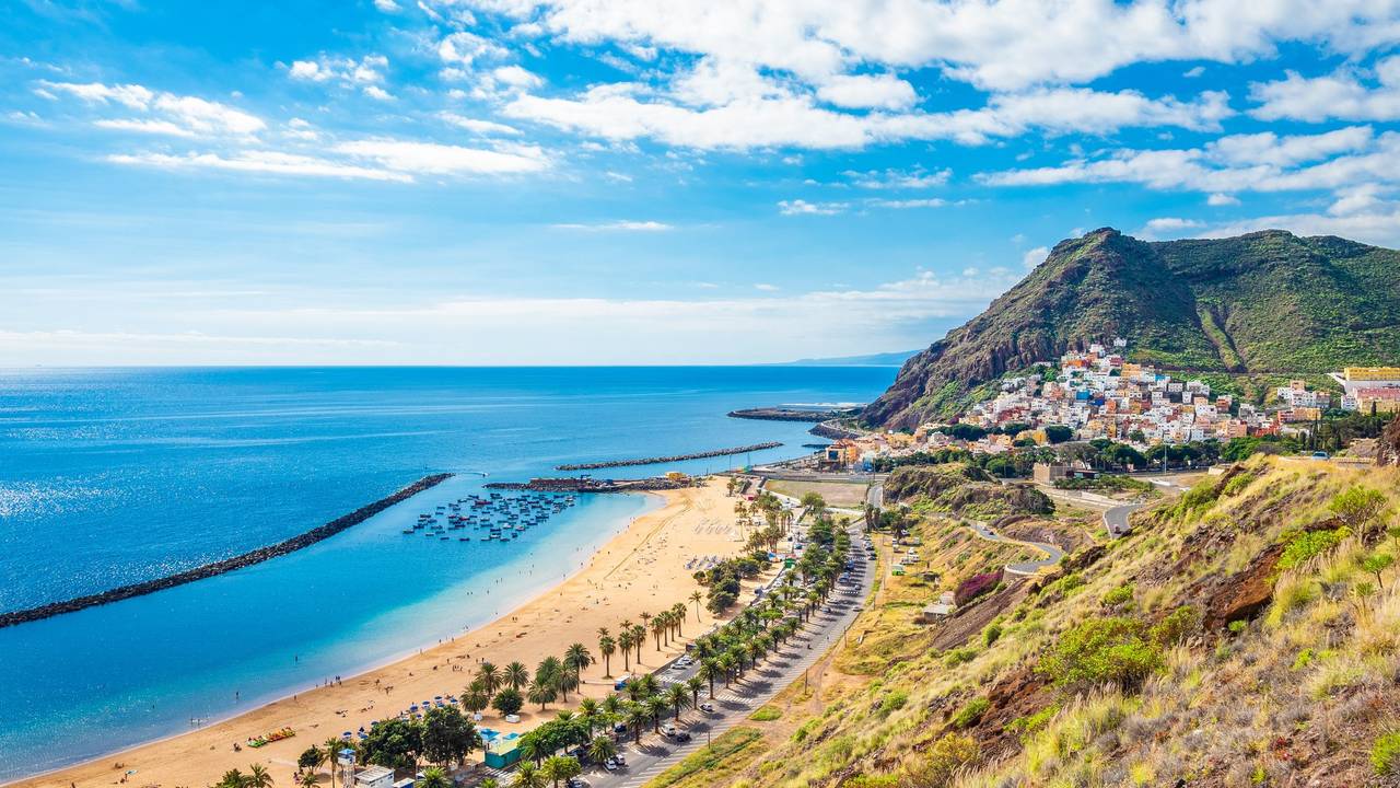 Playa de las Teresitas auf Teneriffa.
