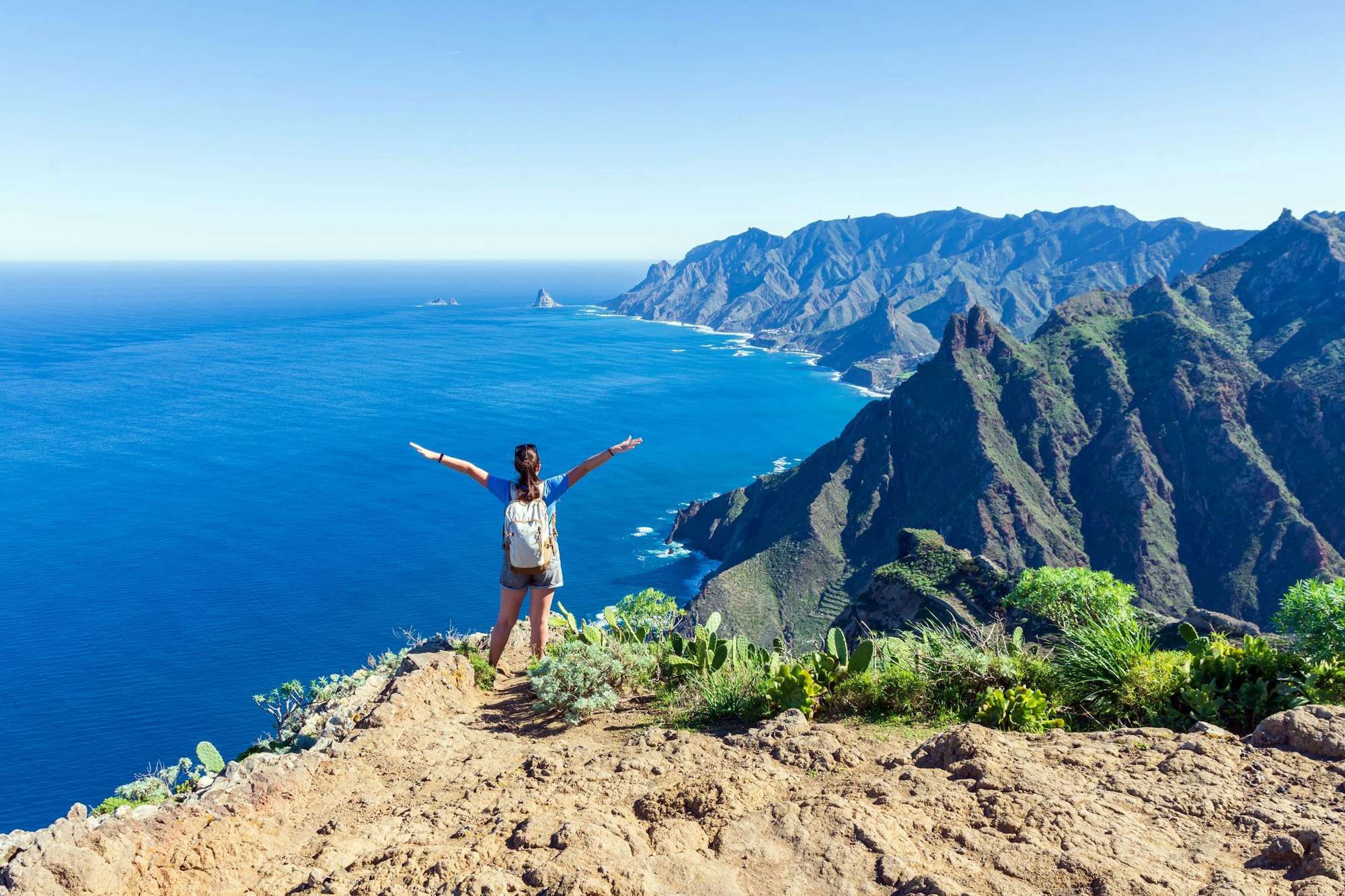 Naturpark Anaga auf Teneriffa.