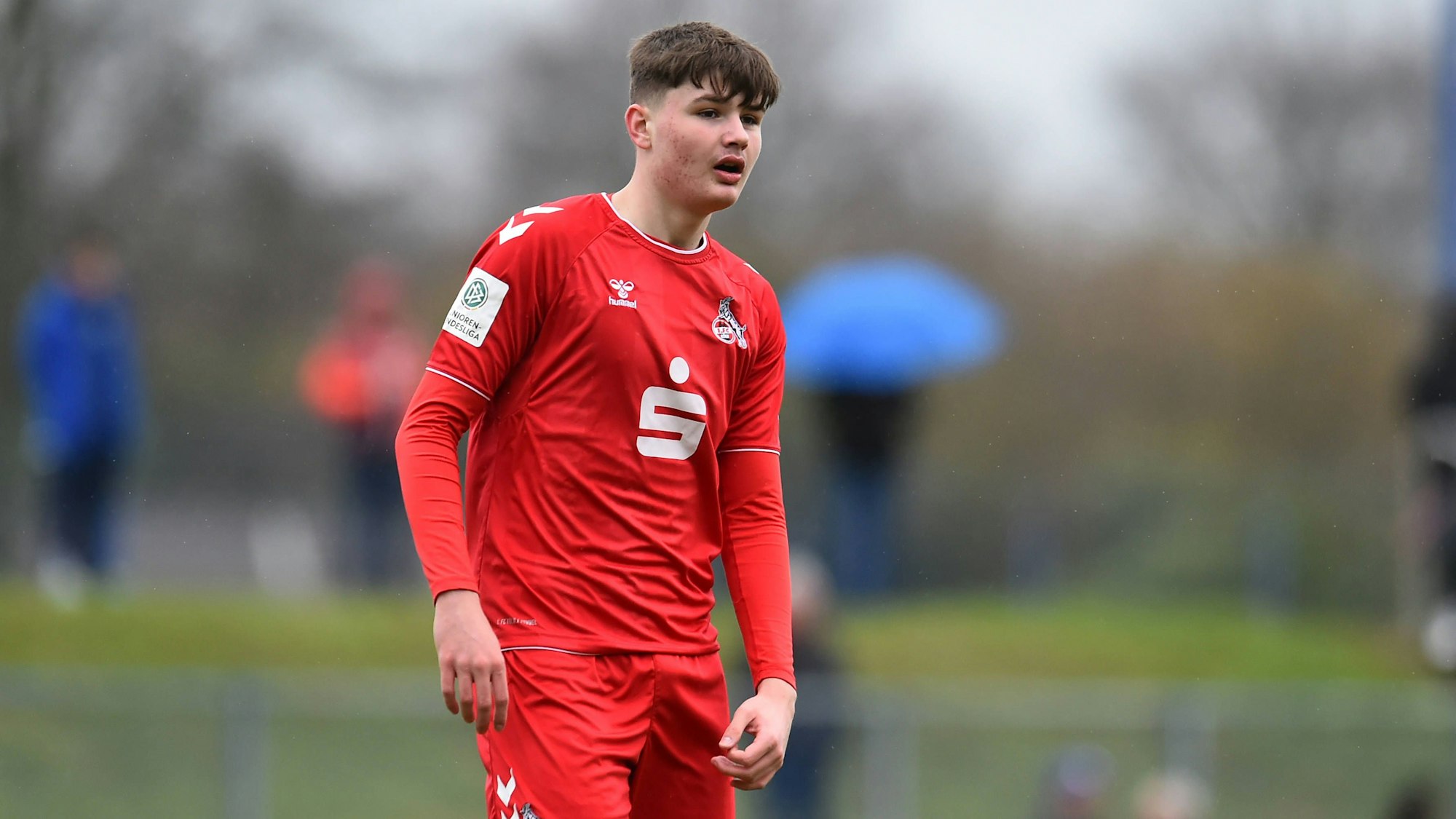 Jaka Cuber Potocnik in einem Spiel für die U19