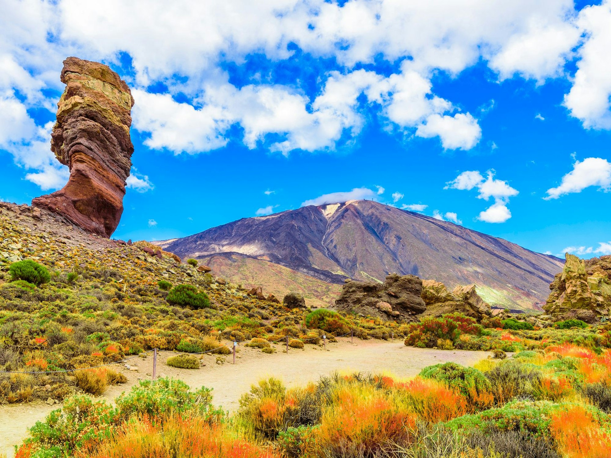 Teide National Park auf Teneriffa.