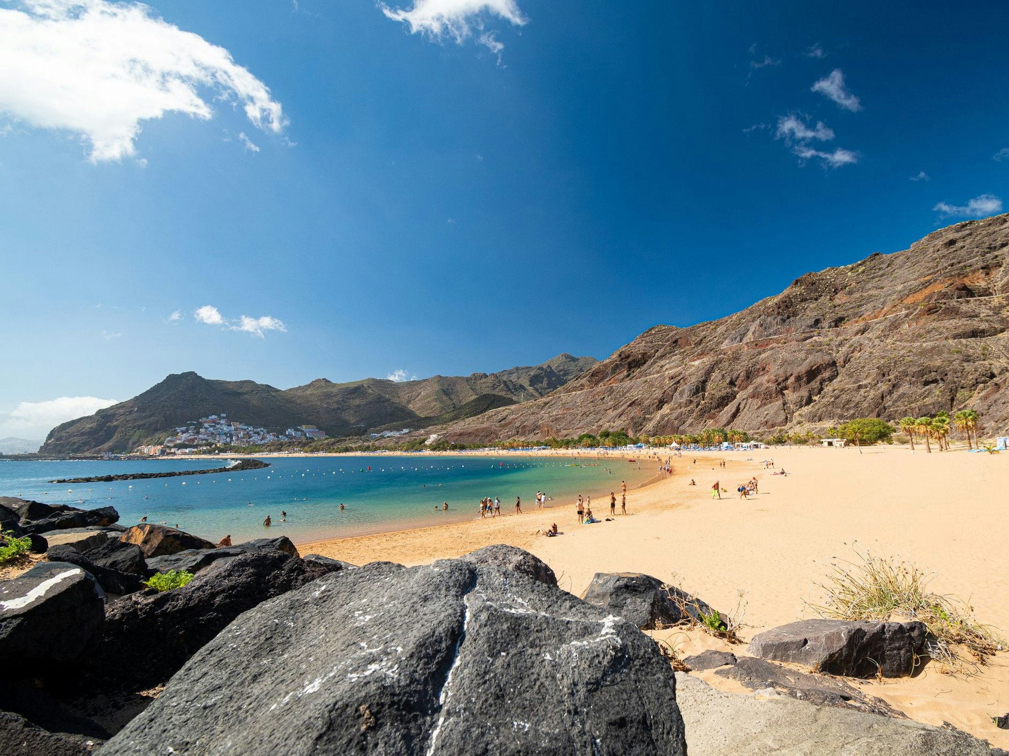Playa de las Teresitas auf Teneriffa.